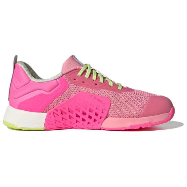 Ny Adidas Dropset 3 Semi Pink Spark Iron Metallic Silver Dawn Dame JI2075