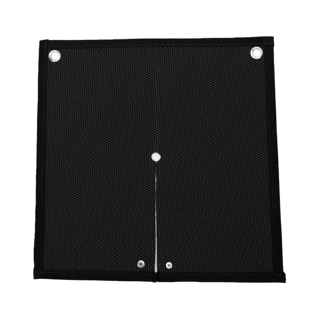 Fireproof Welding Blanket 31x31cm Fiberglass High Temp Resistance Welding Shield for AC Pipeline Maintenance Soldering