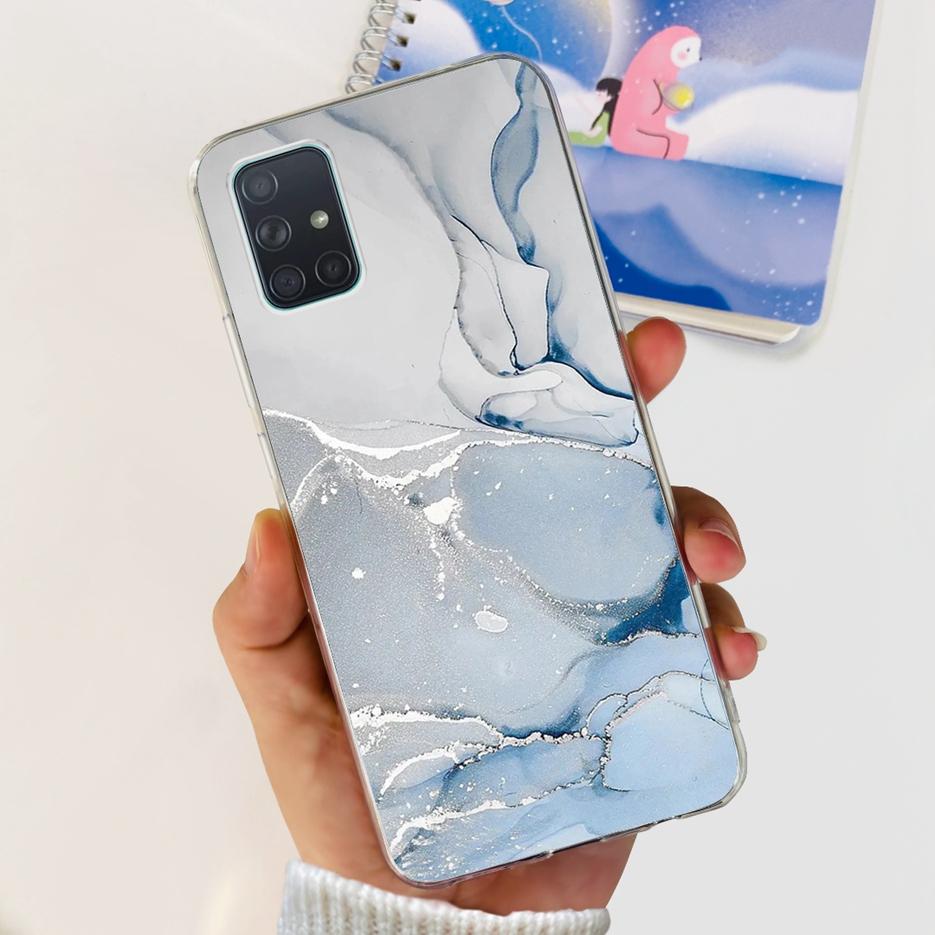 Custodia per Samsung Galaxy A31 A41 A51 A71 Custodia Dipinta Moda Carina Custodia Morbida in TPU per Samsung A31 A41 Galaxy A51 A71 Bumper