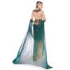 Man Egyptian Costume Set Women Egypt Queen Outfit Egyptian Collar Wristbands Belt Decorations for Halloween Cosplay