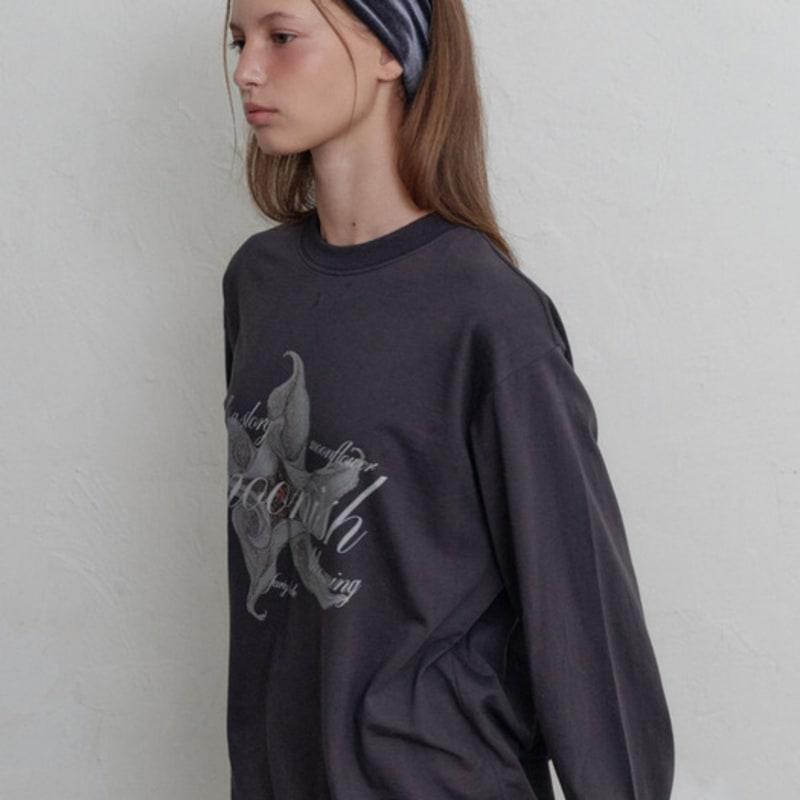 

Повязка на голову MOONish Moon из велюра (Полуночный серый) FREE