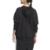Adidas Sweatshirts Unisex Black Hooded Moderate Regular JN4857