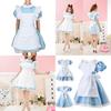 Elegant Alice In Wonderland Costume With Breathable Fabric And Exquisite Workmanship