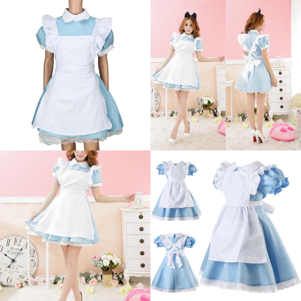 Elegant Alice In Wonderland Costume With Breathable Fabric And Exquisite Workmanship