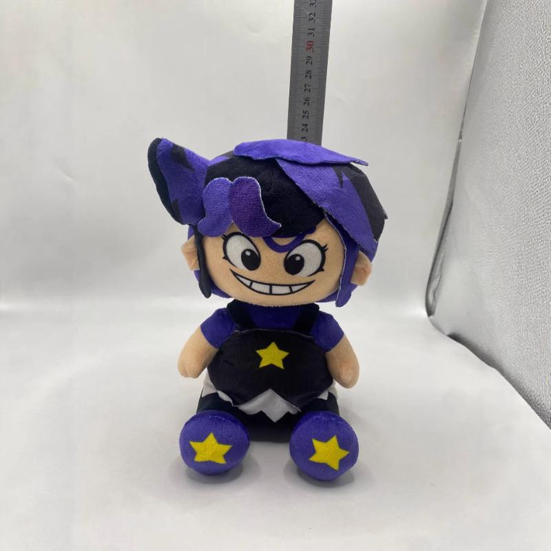 Poppy Playtime Chapter 5 Lily Lovebraids Plush Toy - Soft Stuffed Doll with Purple Hair  Yellow Star Cute Horror Game Character Plushie Gift for Fans