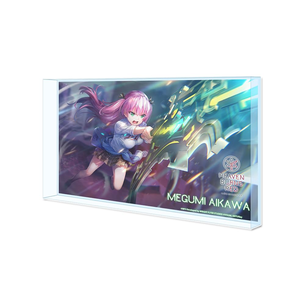 Seasonal Plants Heaven Burns Red Big Acrylic Block W160mm x H100mm x D8mm Acrylic [Megumi Aigawa]