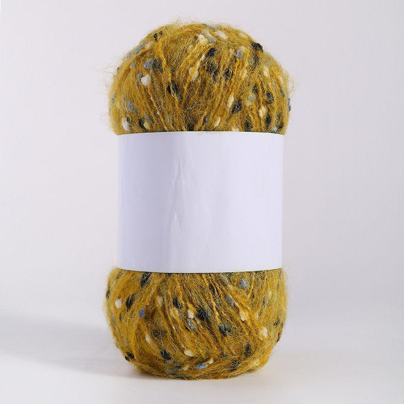 100g/zestaw Kolorowa przędza moherowa w kropki do robienia na drutach ręcznych DIY Szaliki Czapki Torby Odzież Lalki Polarowe kulki Miękka puszysta nić