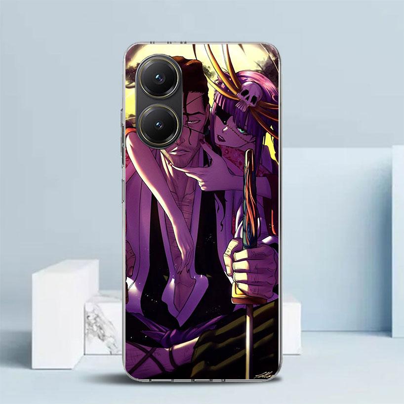 Bleach Kyoraku Shunsui Phone Case For Xiaomi Poco F7 Ultra X5 X6 X7 Pro M7 Redmi 15C 15 13C 13 12C 12 10C 10 10A 9 9C 9A 9T Cove