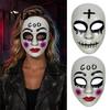 Leichte atmungsaktive Maske für Halloween, gruselig für Erwachsene, Horror realistische Cosplay-Party, atmosphärisches Partyzubehör, gruselige Vollgesichts-Maskerade