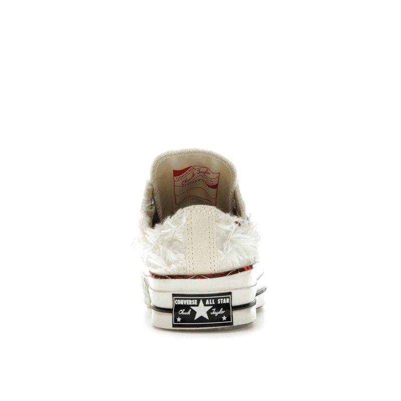 Converse Isabel Marant X Chuck 70 Low Vanilla White Unisex Sneakers Cream Black Red A10800C