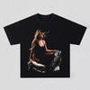 Tate McRae Album Graphics 100%cotton Unisex Shirt 2026 Harajuku Men's Women's Y2k Short Sleeve