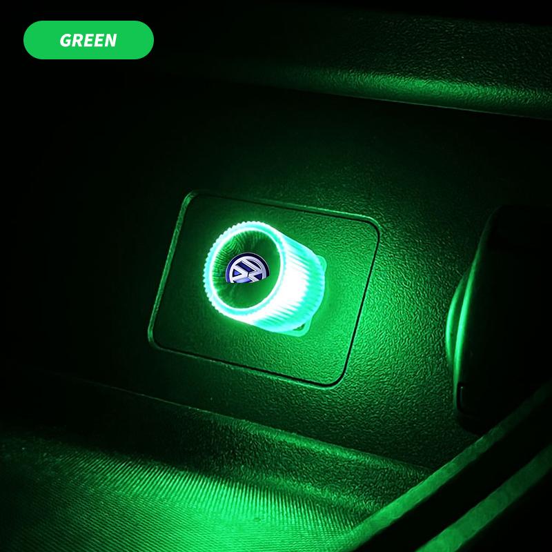 Mini-USB-LED-Autolicht Innenraum-Atmosphärenlicht Dekorative Lampe für Volkswagen GOLF Polo Tiguan VW TOURAN CADDY PASSAT CC