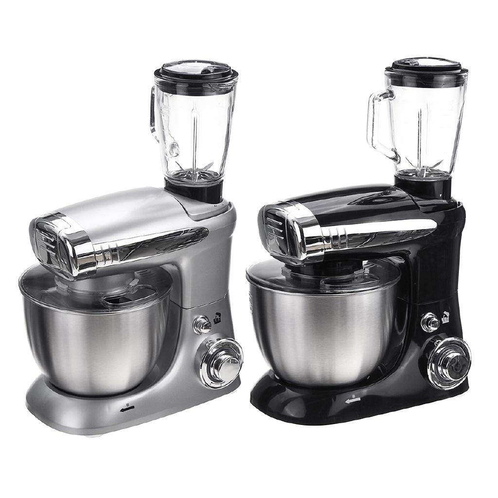 1000W 220V 6 Speed Stand Mixer Multifunctional Electric Food-Blender Mixer Meat Grinder Food Processor Kitchen Cooking