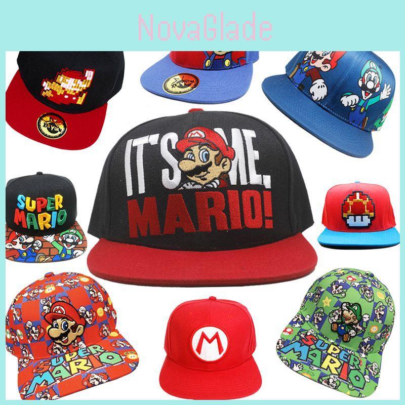 Stylish Super Mario Luigi Baseball Trucker Hat Cap With Adjustable Fit For All