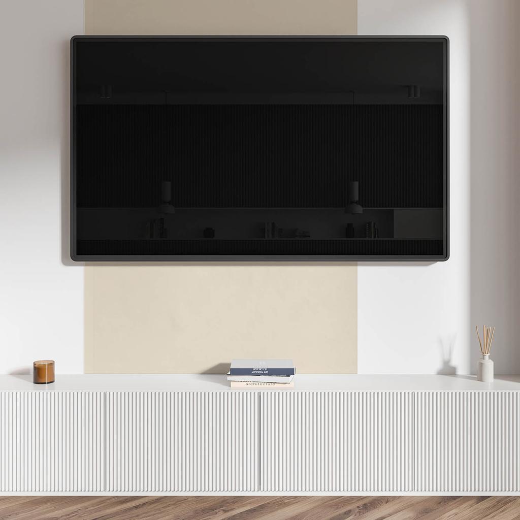 Naklejany Panel Dekoracyjny Do Szybkiej Odmiany Ściany 100X50 Cm Kolor Beżowy