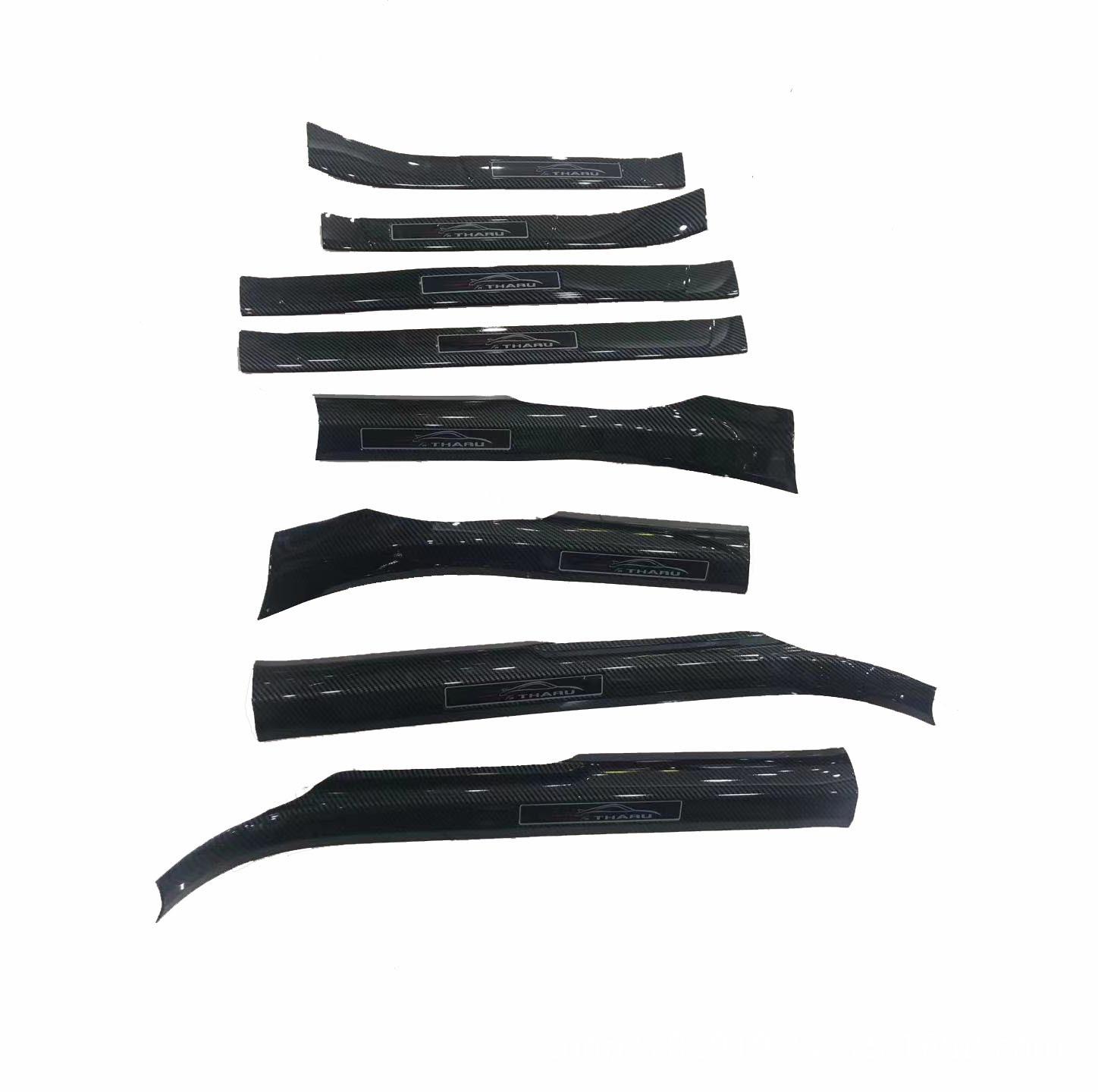 

Volkswagen Tiguan Carbon Fiber Door Sill Strips - Interior/Exterior Protection & Anti-Step Modification Exterior Sill Strips