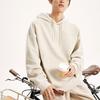 Anta Basketball Series Solid Color Hooded Pullover Fleece Sweatshirt Unisex sweatshirt Cool-Gray 972341702-6