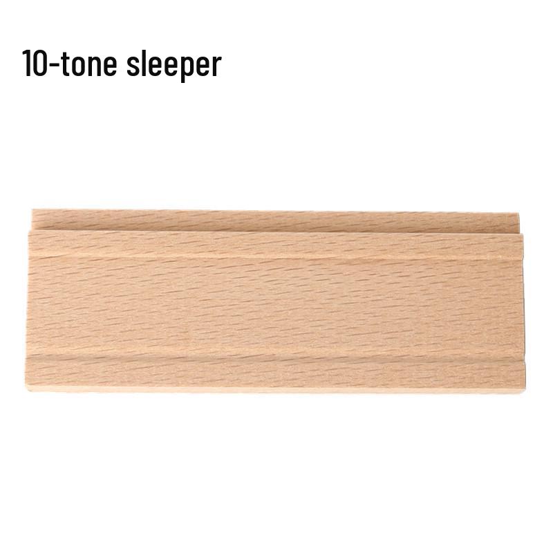 Kalimba 10-Tone Wooden Thumb Piano DIY Accessories Beech