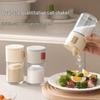 Quantitative Glass Salt Shaker Set