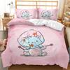 Cartoon Duvet Cover Set Dinosaur Playing Baseball Never Give Up Bedding Set Cartoon Double Queen King Size Polyester Quilt Cover