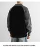 Men's 2025 Color-Block Knit Sweater Coat: Trendy Autumn/Winter Loose, Lazy Style with Half-Button and Turn-Down Collar