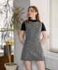 HYFVE Melange Tweed Sleeveless Dress