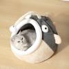 Warm Lantern Fish Cat Bed Cartoon Cave Cats Beds Cute Pet Sleeping Bed  Four Seasons