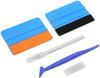 Audiofan Tool Set Squeegee Car Wrapping Film Application Tool Kit Plastic Scraper Car Wrapping Film Sticking 5 Piece Set