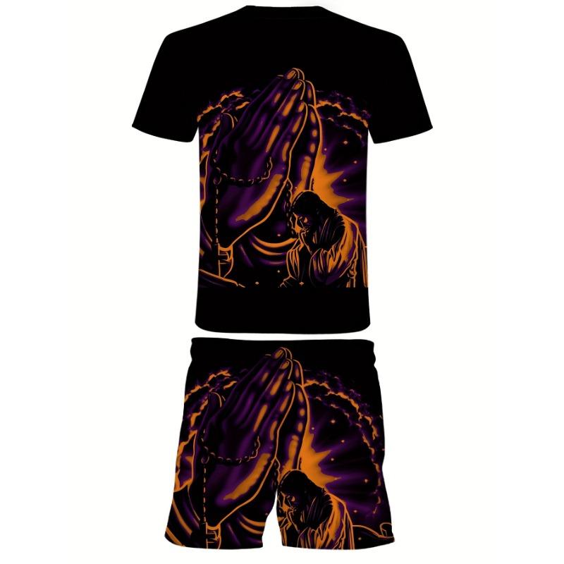 Men s casual fashion short sleeves S