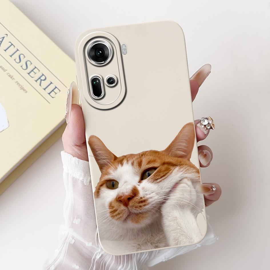 For OPPO Reno 11 5G Case CPH2599 Cover Lovely Panda Camera Protection Soft Silicon Phone Case For OPPO Reno11 Pro Reno 11F Coque