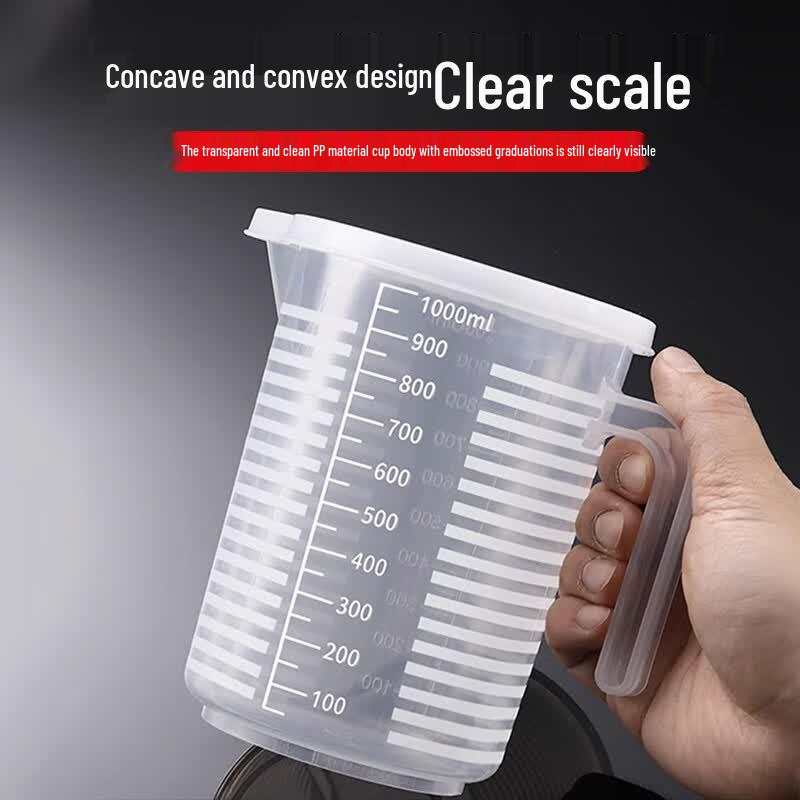 Jilitian Transparent Plastic Measuring Cups