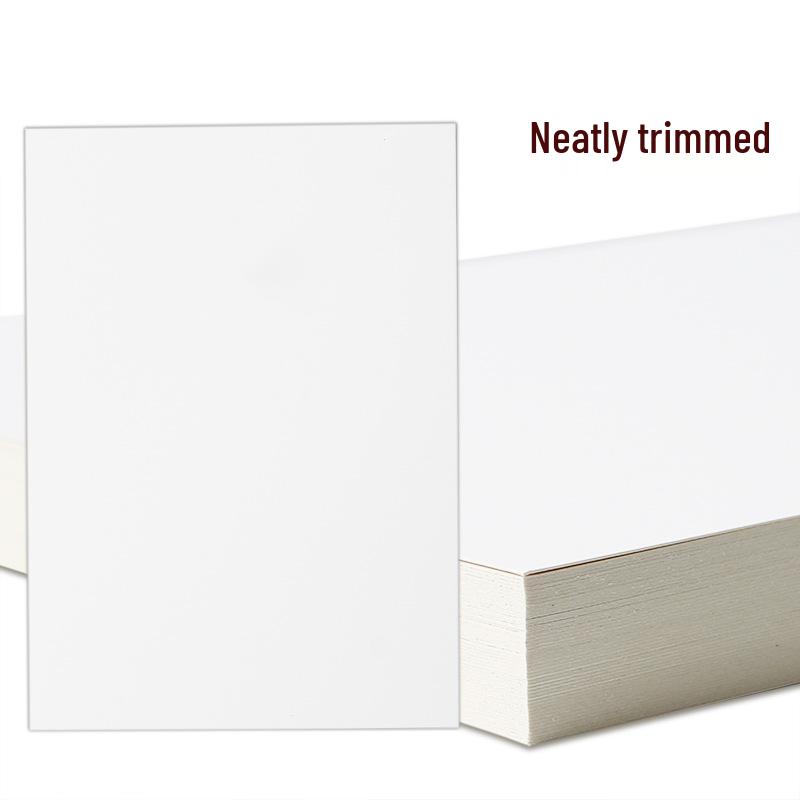 Double-Sided A5/A4 White Cardstock 250-350g for Handmade Painting & Printing