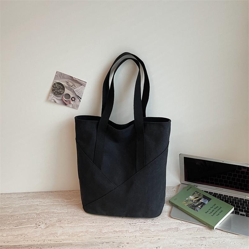 Borsa a Spalla Monocolore da Donna Borsa Tote di Grande Capacità