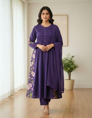 Party Wear Designer Cotton Salwar Kameez Set Women Bollywood Top Tunic Salwar Suit Kurti