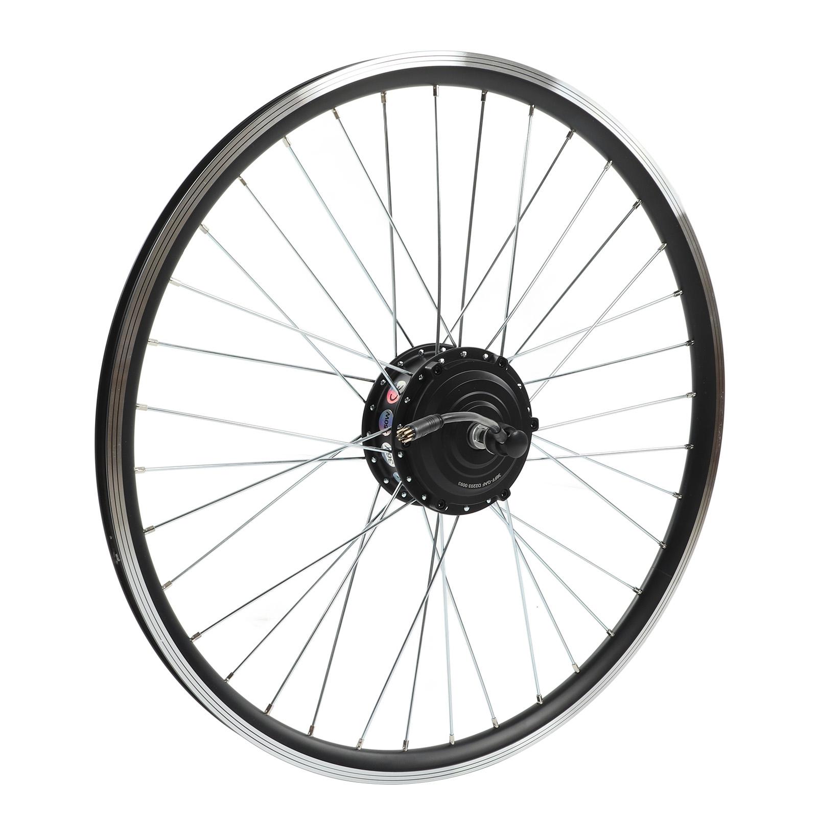 

36V 250W 26 дюймов Комплект мотор-колеса с передним приводом Комплект для переоборудования электрического велосипеда с контроллером 15A Панель LCD7U