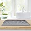 Dishwashing Kitchen Cleaning 14in*4in Silicone Sink Guard Secure Suction Hold Adjustable Design Easy To Install