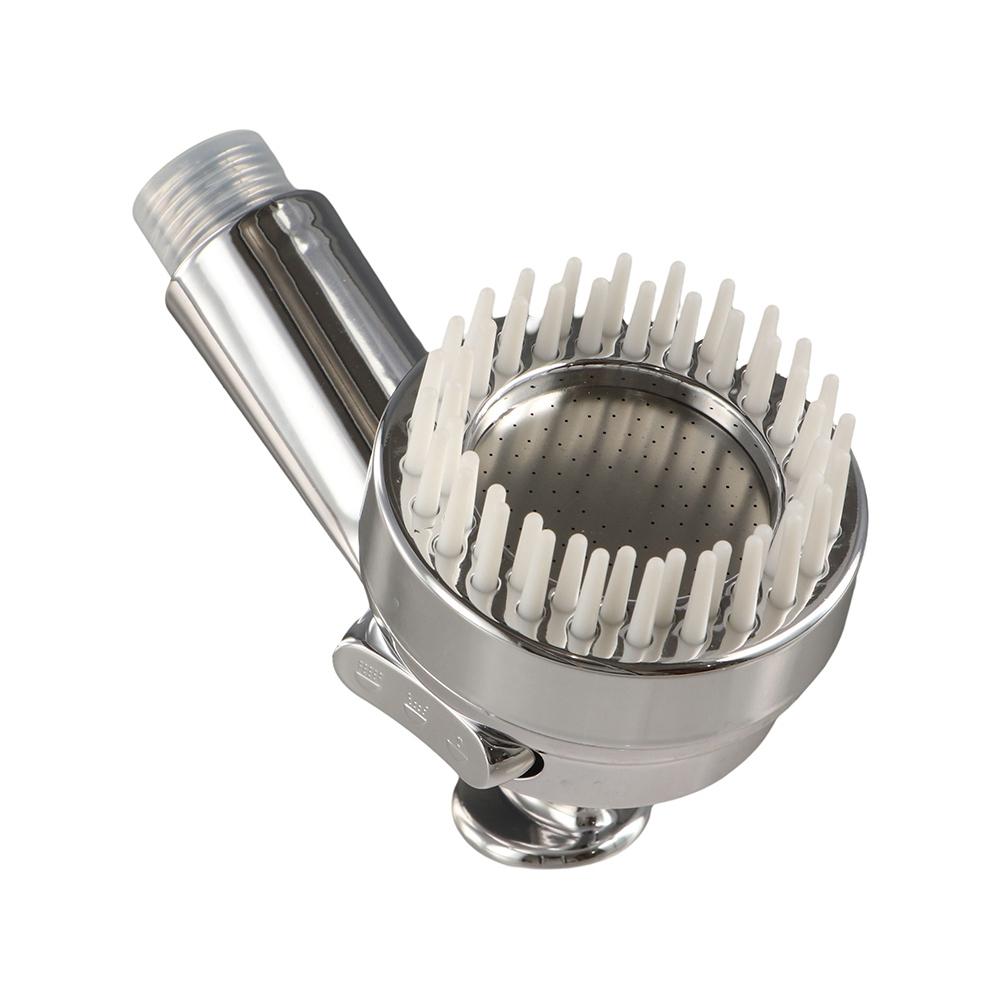 Soft Dog Shower Attachment Silicone Dog Bathing Nozzle Practical Cats Shower Comb  for Dogs Cats