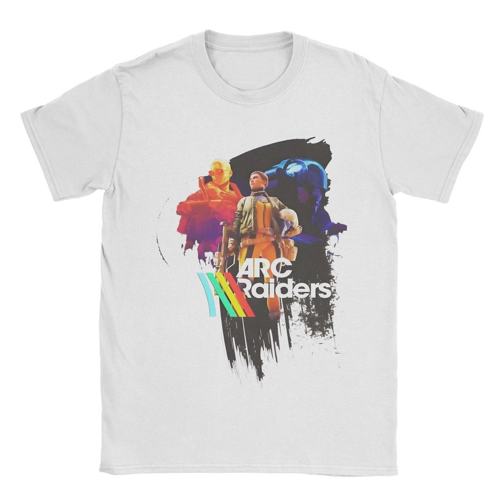 Herren Damen Arc Raiders Videospiele Shirt Baumwolle Grafik T-Shirts Oberbekleidung