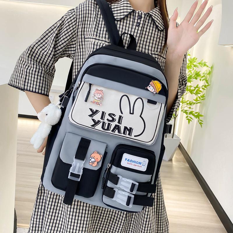 Симпатичный школьный рюкзак для девочек младшего школьного возраста — фото 18