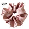 Premium Satin Hair Ties for Elegant Look Scrunchies, High Elasticity Women Girls, Non Slip Band, Scrunchies Solid Color Ponytail Holder, Styling
