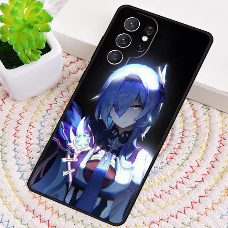 Genshin Impact Eula Game Silicone Phone Case For Samsung Galaxy Note 10 Pro S26 S25 S24 S23 S22 S21 Plus S25Ultra Capa Cover