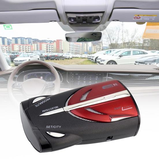 Buy XRS9780 Compact Car Radar Detector Voice Alert Languages Switch at ...