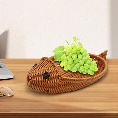 , Serviertablett, Gastgeschenke, Lebensmittelhalter, Handgefertigter Aufbewahrungskorb für Arbeitsplatte, Esszimmer