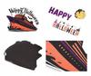 Magnesy halloween zestaw 27 sztuk na lodówkę ozdoby dekoracje