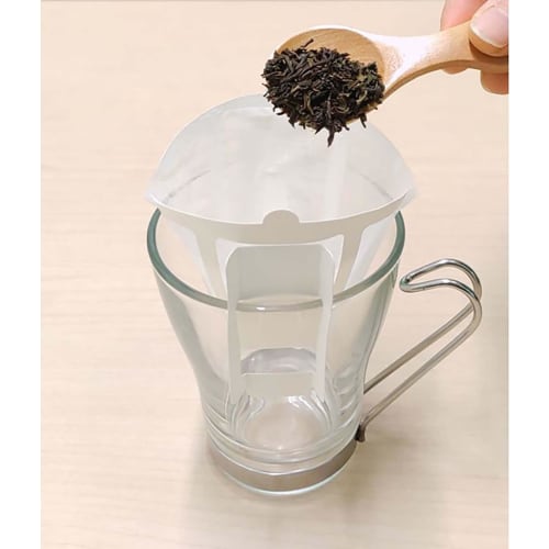 Tokiwa Industries Tea Filters, Tea Lover's Filters, for 1-2 Cups, 20 Filters X 3 Packs, Approx. 11.8 X 9 Cm, Made In Japan, White