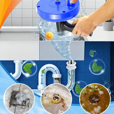 Yousheng Pipe Unclogger Drain Auger Set with Drill Adapter Flexible Steel Drain Auger Shower Tub Floor Drains Gloves Cloth Bag Clog