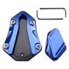 Motorcycle Kick Stand Foot Side Stand Enlarger Plate Kickstand Extension For ZONTES 368G