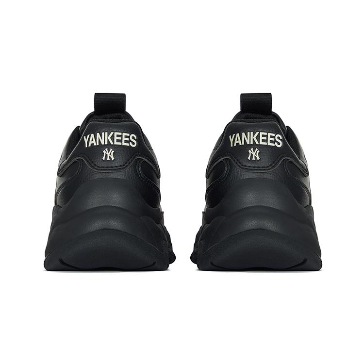 New MLB Big Ball Chunky Low Top Chunky Sneakers Unisex Black 3ASHBCW3N-50BKS