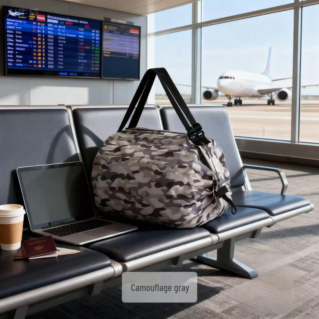 Foldable Japanese-Style Eco-Friendly Travel Shoulder Bag