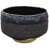 Mino ware matcha bowl black Karatsu made Japan 505-13